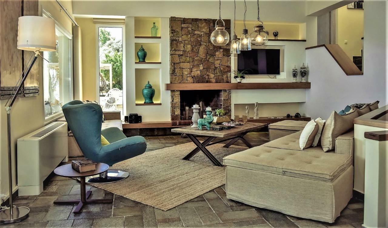 Villa Rodea Rodhiá Екстериор снимка